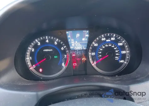 2013 Hyundai Accent Gls из США, поврежденный, VIN KMHCT4AE0DU539153